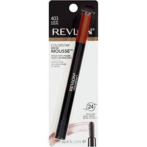Revlon ColorStay Brow Mousse, Auburn Beauty & Personal Care REVLON