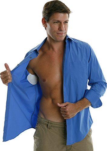 Kleinert’s Disposable Peel & Stick Absorbent Underarm Pads. 12 Pads (6 Pair) Style # MW-4900. Measures 5" W x 5 3/4" L. Discreet, Comfortable, Sweat Beauty and Personal Care Kleinert's