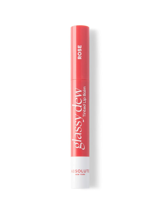Absolute New York Glassy Dew Tinted Lip Balm (MLGD02 Rose) Beauty and Personal Care Absolute New York