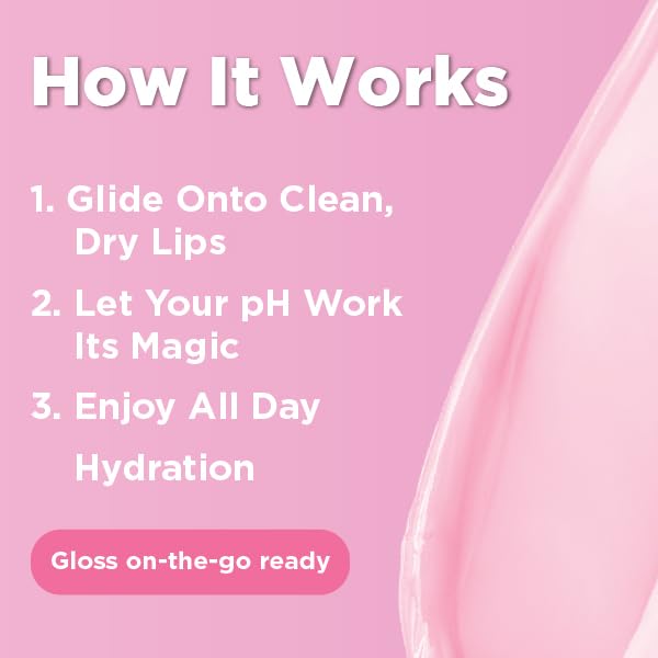 LIVAURA Tinted Lip Gloss for Women, pH Activated Hydrating, Moisturizing, Shiny Lipgloss, Non Sticky LipGloss, Glossy Lip Tint, Lip Shine, Smooth Lip Beauty & Personal Care LIVAURA
