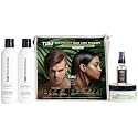 T180 Hair Care Therapy Hair Repair Treatment for Damaged Hair - 4-Piece, 8 oz Kit Treatment Consisting of Vitalizing Shampoo and Conditioner, Hair Beauty & Personal Care T180 PROFESSIONAL