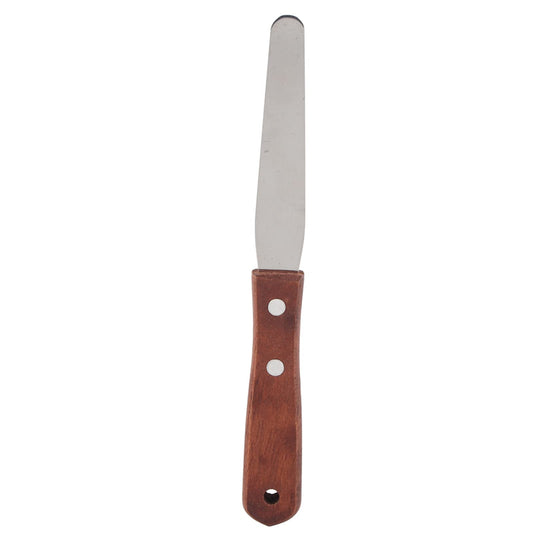 Spatula Metal Wax Applicator 19x3x2 Wax Spatula Metal Wax Mixing Knife Applicator Hair Removal Tool with Wooden Handle Beauty and Personal Care LIANGLIDE