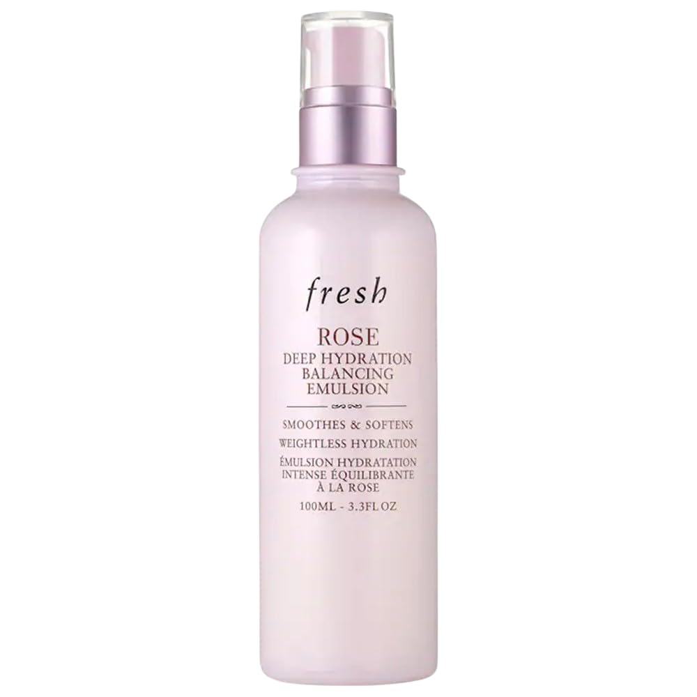 fresh Rose & Hyaluronic Acid Lightweight Moisturizer 3.3 fl oz / 100 ml Beauty & Personal Care Fresh