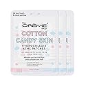 The Crème Shop Cotton Candy Skin Hydrocolloid Acne Patches - Pimple Treatment with Salicylic Acid & Witch Hazel - 3 Sizes, 72 Patches Beauty & Personal Care The Crème Shop