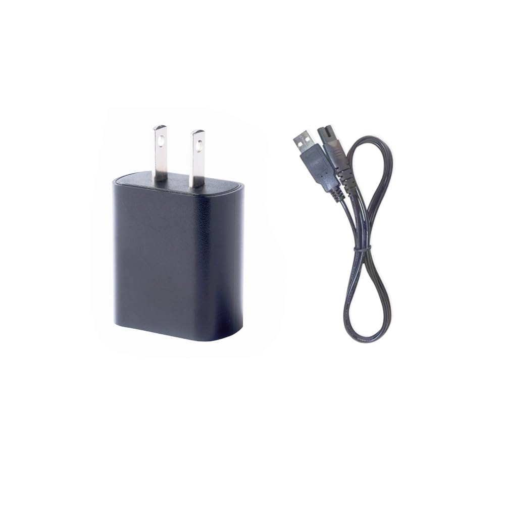Kircuit 5V 2-Pin AC Adapter Compatible with Amuliss JM-700AL JM700AL Y178 Pro Li Outline Trimmer Professional Mens Zero Gapped Cordless Precision Hair Beauty and Personal Care Kircuit