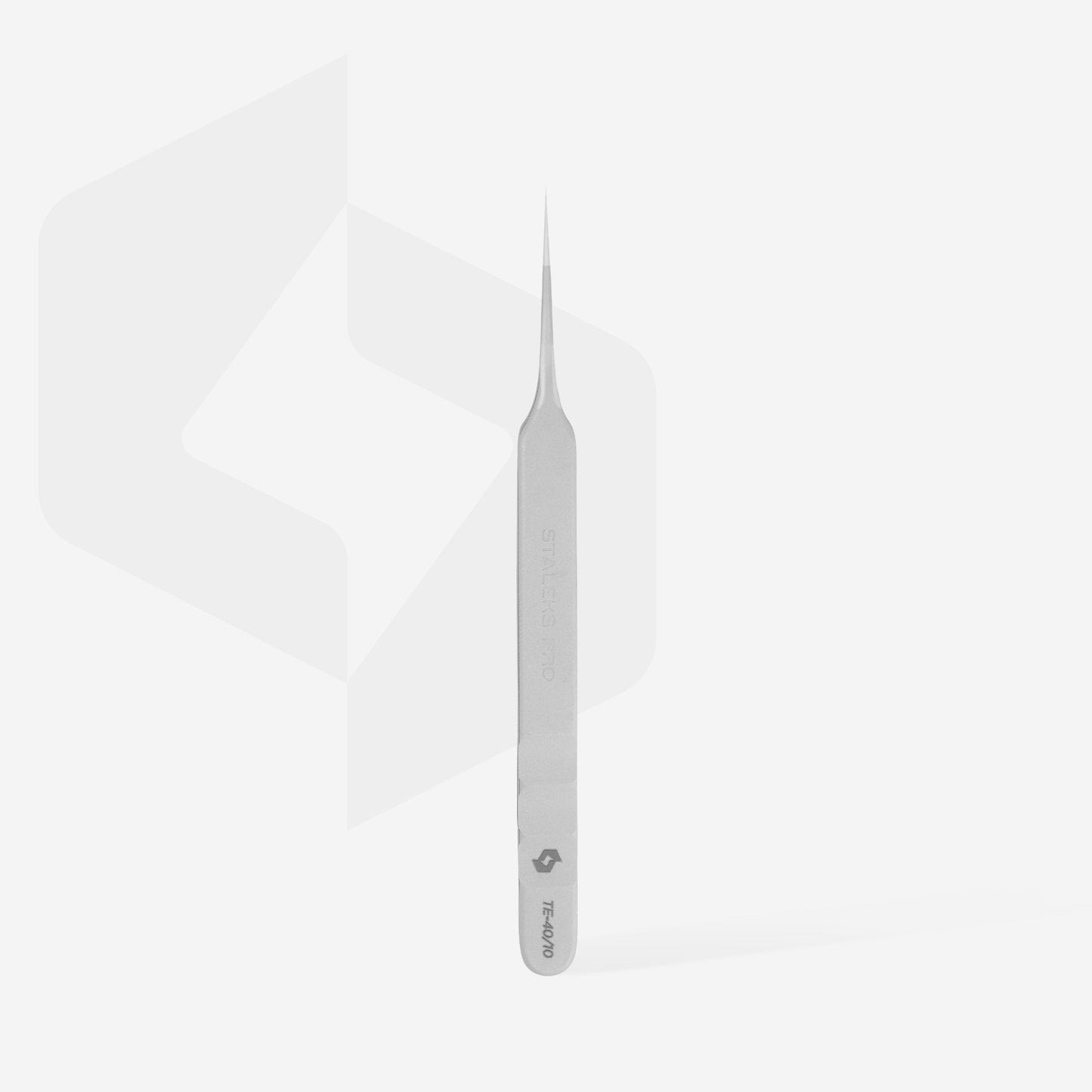 STALEKS PRO Expert 41 Type 10 Professional Eyelash Tweezers (Straight) - Stainless Steel for Lash Separation & Enhanced Visibility Beauty and Personal Care Staleks