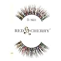 Glitter Eyelashes (with Color Tinsel - D603) Beauty & Personal Care Red Cherry
