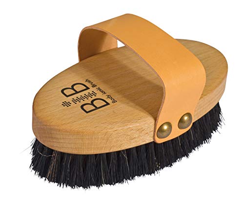 Redecker Fine Bronze Wire/Horsehair Massage Brush Body Ionic with Oiled Beechwood Handle, 5-3/8-Inches Beauty and Personal Care Redecker