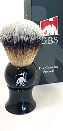 G.B.S Men's Synthetic Shaving Brush, Ultimate Wet Shaving designed for the Best Shave Beauty and Personal Care G.B.S