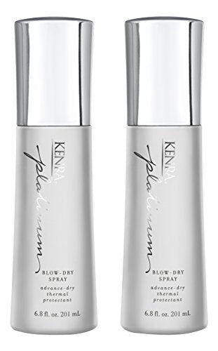 Kenra Professional Platinum Blow-Dry Spray | Time-Saving Heat Protectant | Detangles, Smooths, and Softens | Eliminates Frizz & Resists Humidity |