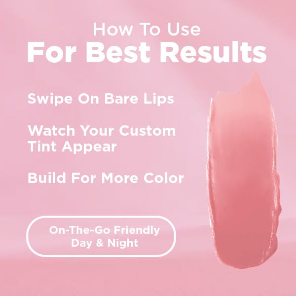 LIVAURA Tinted Lip Balm pH Activated Colored LipBalm, Hydrate, Glossy, Lightweight, Moisturize & Tint with Shea Butter, tinted lip balm for women Beauty and Personal Care LIVAURA