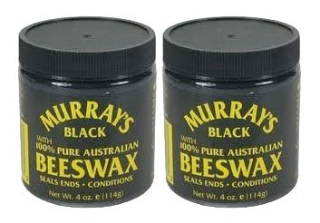 Murray's Black 100% Pure Australian Beeswax 4 Oz. (Pack of 2) Beauty & Personal Care Murray's