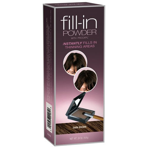 2-PACK Cover Your Gray Fill-in Powder with Procapil, (Dark Brown) with Free Sulfate-Free Shampoo Beauty & Personal Care FISK