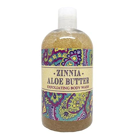 Greenwich Bay Trading Company Botanical Collection: Zinnia Aloe Butter 16oz Body Wash Beauty & Personal Care Greenwich Bay Trading Company