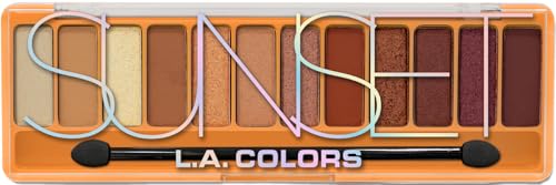 L.A. COLORS Color Vibe Eyeshadow, CES789 Sunset CES789TAG Beauty & Personal Care L.A. COLORS