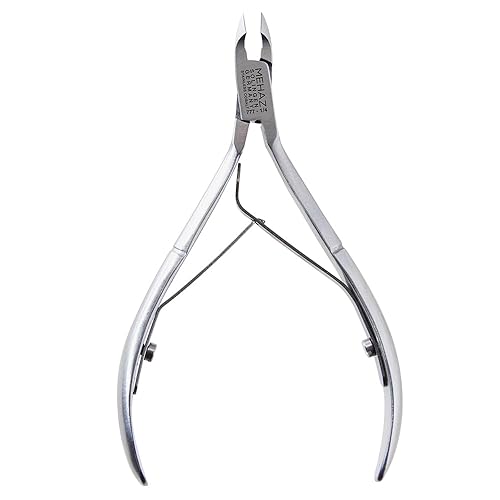 Mehaz Stainless Steel Cobalt Cuticle Trimmer, Nail Cuticle Nipper 1/4 Jaw, Cuticles Remover Clippers for Manicure & Pedicure Nail Tools Beauty & Personal Care Mehaz