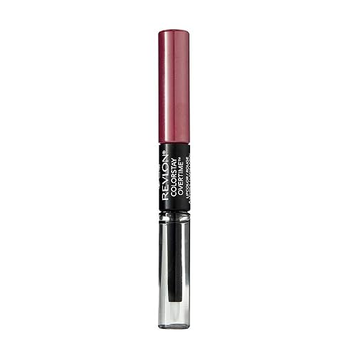 Revlon ColorStay Overtime Liquid Lip Color, Infinite Raspberry [005] 0.07 oz (Pack of 2) Beauty & Personal Care REVLON