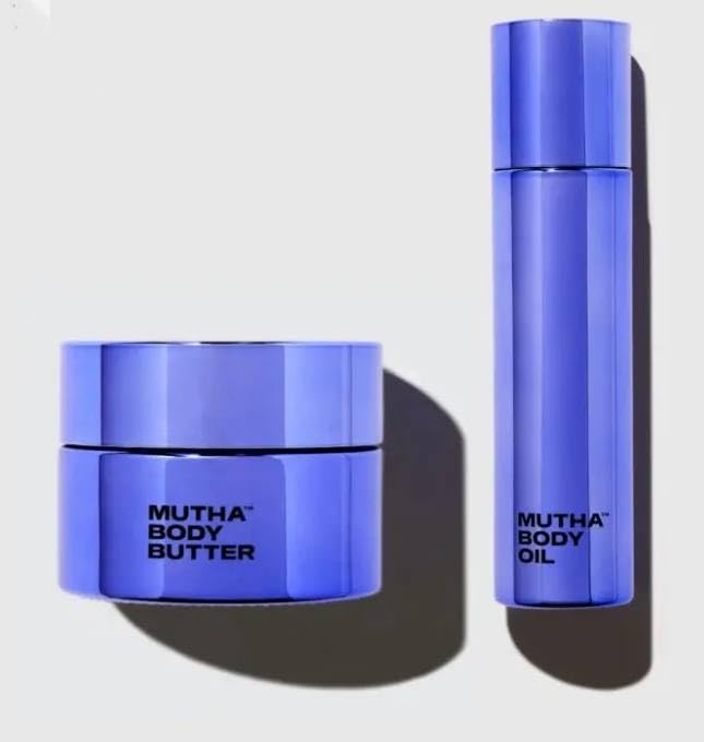 MUTHA The Body Set - Body Butter & Body Oil, Clear Beauty & Personal Care MUTHA