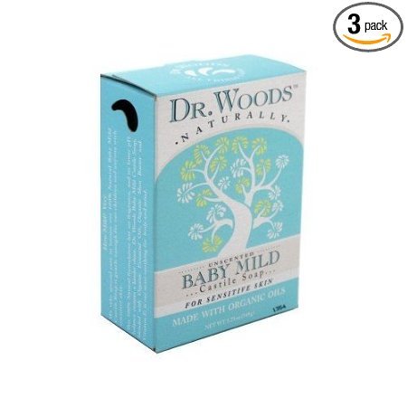 Dr. Woods Naturals Baby Mild Bar Soap - 5.25 Oz, Pack of 3 Beauty & Personal Care Dr. Woods