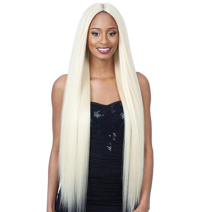 Organique Mastermix STRAIGHT 30" - Shake-N-Go Synthetic Bundle Weave (2Pack, 2 DARK BROWN)