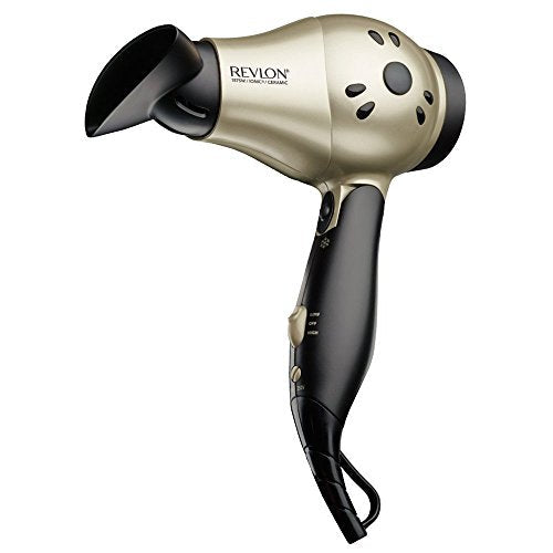 REVLON 1875W Compact Folding Handle Hair Dryer | Great for Travel Beauty & Personal Care Helen Of Troy