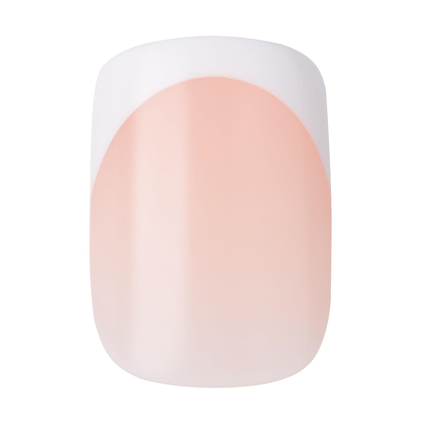 KISS Salon Acrylic Press On Nails, Nail glue included, 'Bonjour', Nude/ White, Short Size, Squoval Shape, Includes 28 Nails, 2g Glue, 1 Manicure Beauty & Personal Care kiss new york