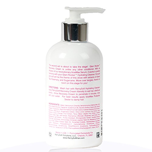 RemySoft Glam Rocker System - Safe for Hair Extensions, Weaves and Wigs - Salon Formula Shampoo, Conditioner & Serum - Gentle Sulfate-free Lather Beauty & Personal Care RemySoft
