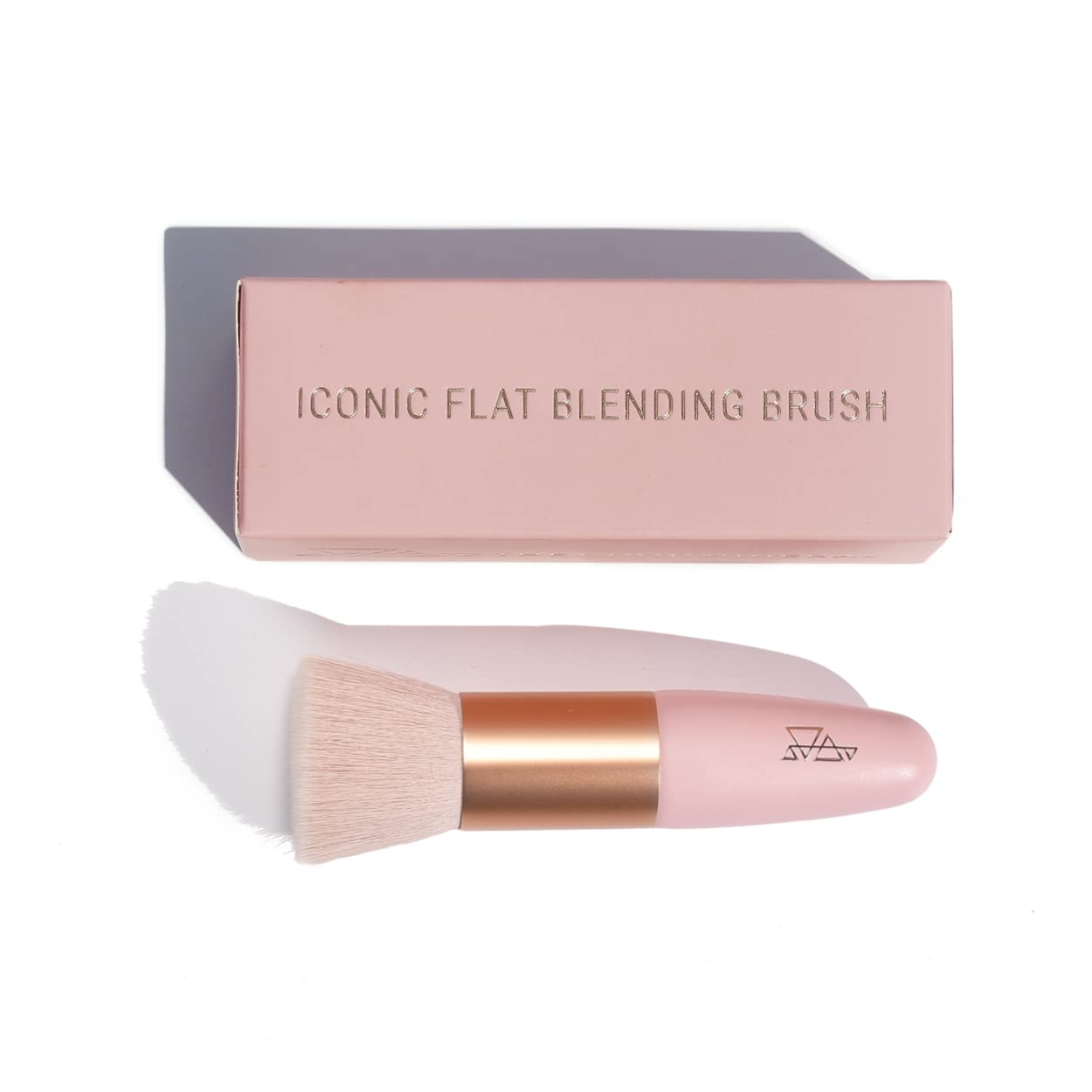 Iconic Flat Blending Brush - The Good Mineral | Best Brush for Loose Powder | Vegan Beauty & Personal Care THE GOOD MINERAL