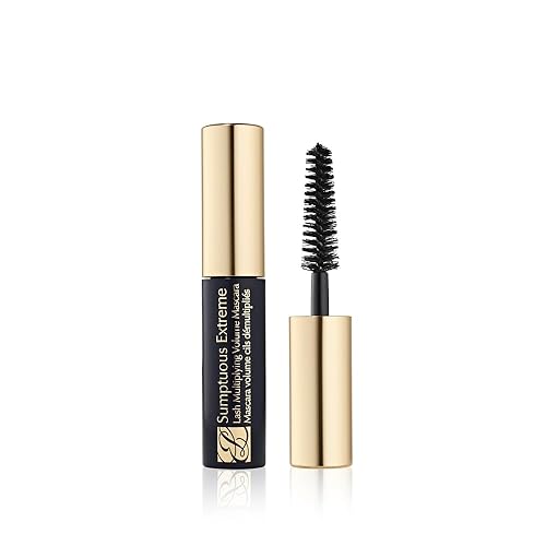 Estée Lauder Sumptuous Extreme Lash Multiplying Volume and Length Mascara | 01 Extreme Black, Travel Size, 0.09 Fl Oz Beauty & Personal Care Estée Lauder