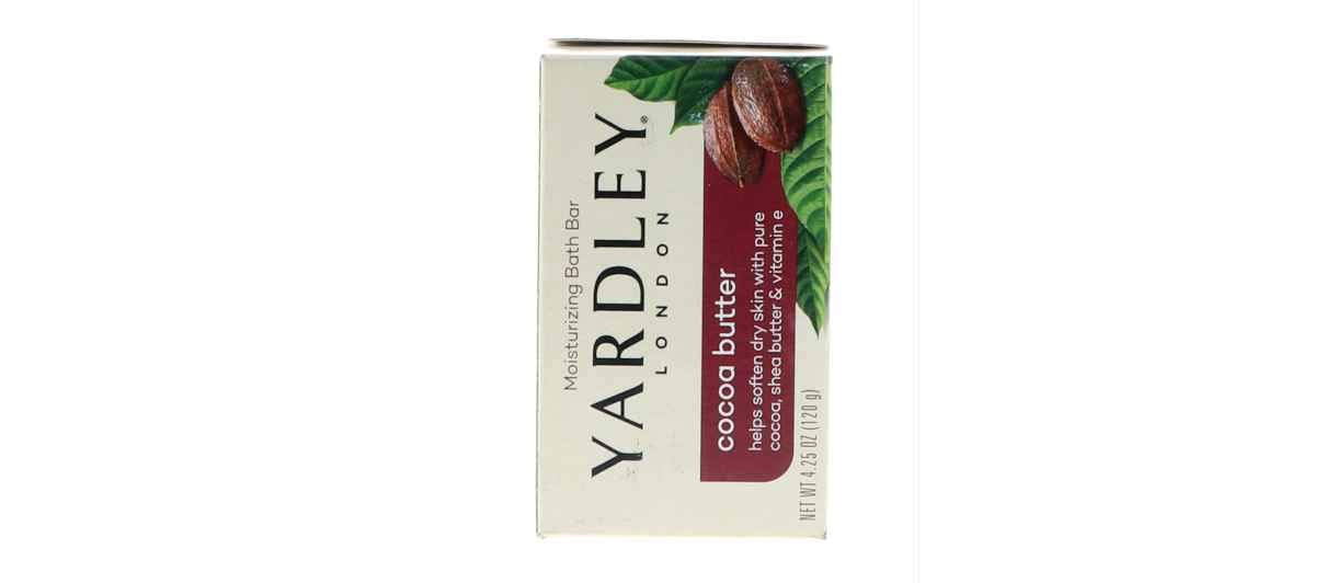 Yardley Moisturizing Bar Cocoa Butter 4.0 oz (Pack of 3) Beauty & Personal Care Yardley