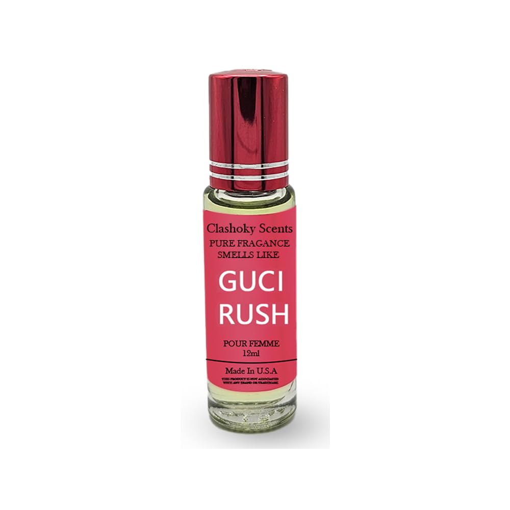Clashoky Fragrance Perfume Oils Guci Rush Perfume Roll On Body Oil for Women (12ml) (Pack of 1) Beauty & Personal Care Clashoky
