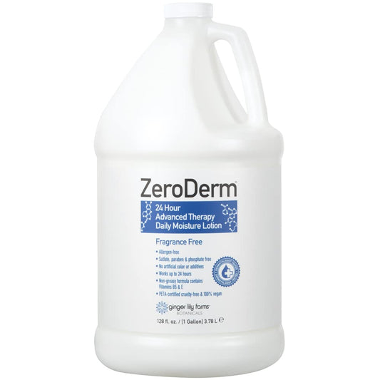 Ginger Lily Farms Botanicals ZeroDerm 24 Hour Advanced Therapy Daily Moisture Lotion, Allergen-Free, 100% Vegan & Cruelty-Free, Fragrance Free, 1 Beauty & Personal Care Ginger Lily Farms