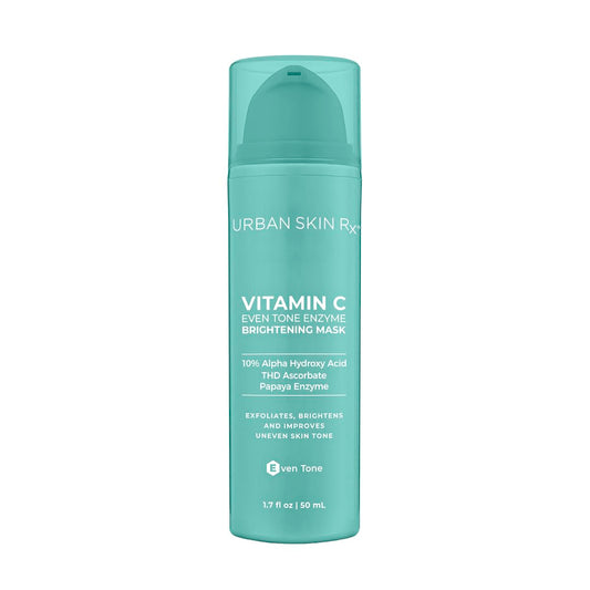 Urban Skin Rx Even Tone Smooth & Glow Enzyme Mask 1.7 oz – Exfoliates, Brightens & Evens Skin with Glycolic Acid, Lactic Acid & Vitamin C Beauty & Personal Care Urban Skin Rx