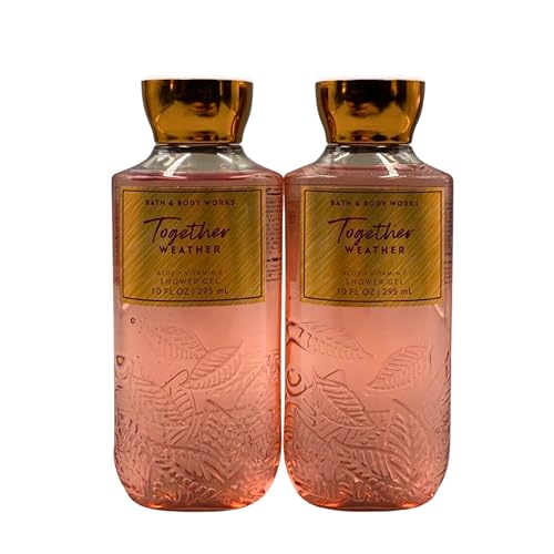 Bath & Body Works Shea + Vitamin E Shower Gel, Set of 2, 10oz Each (Together Weather) Beauty & Personal Care Bath & Body Works