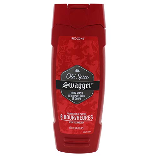 Red Zone Swagger Body Wash for Men, Scent of Confidence, 21 fl oz Beauty & Personal Care Old Spice