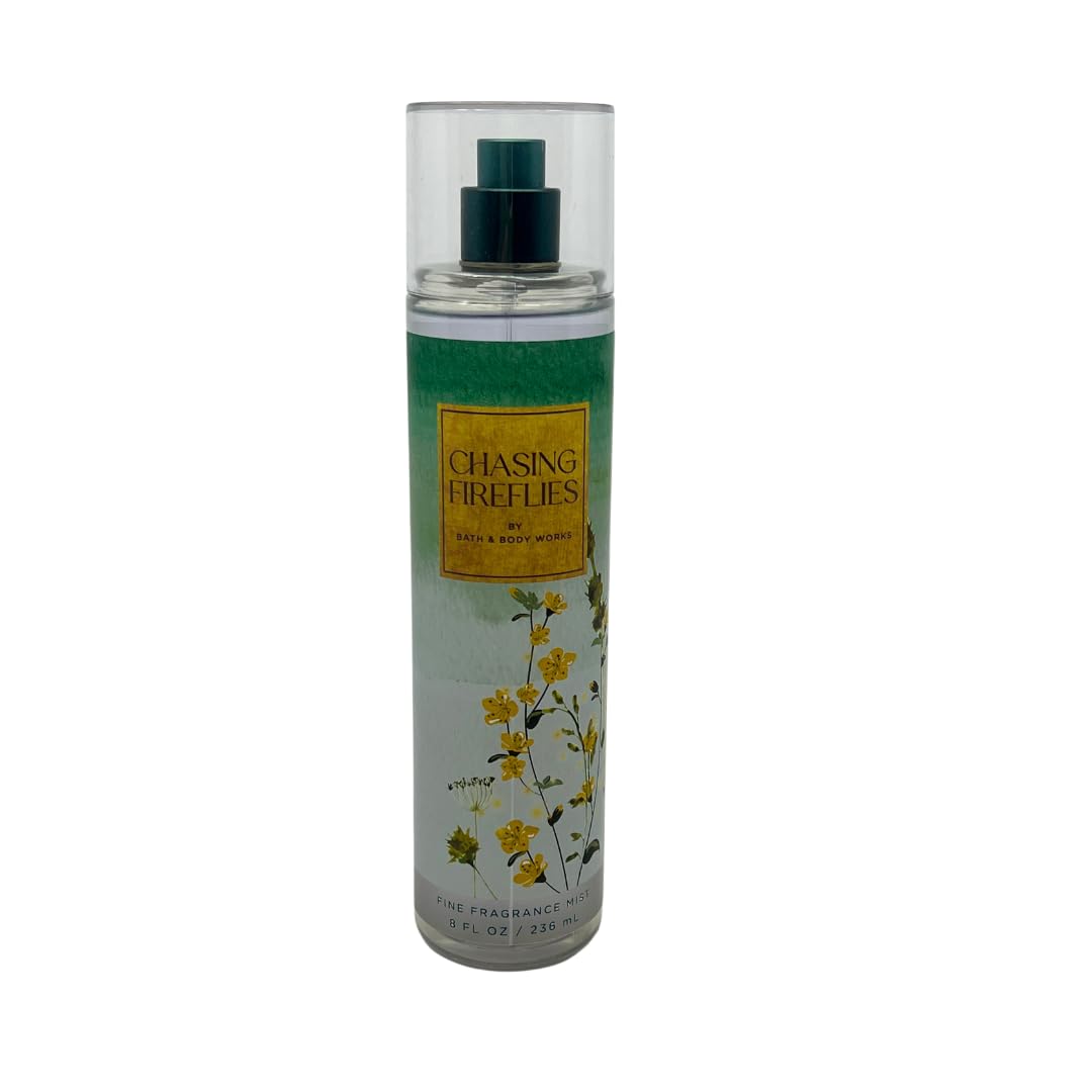 Bath & Body Works Chasing Fireflies Fine Fragrance Mist 8 fl oz - Pack of 2 Beauty & Personal Care Bath & Body Works
