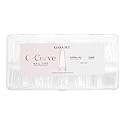 Kiara sky Nail Tips | C Curve Coffin Clear | 500 pieces | XXL Length | 10 Sizes Beauty & Personal Care KIARA SKY