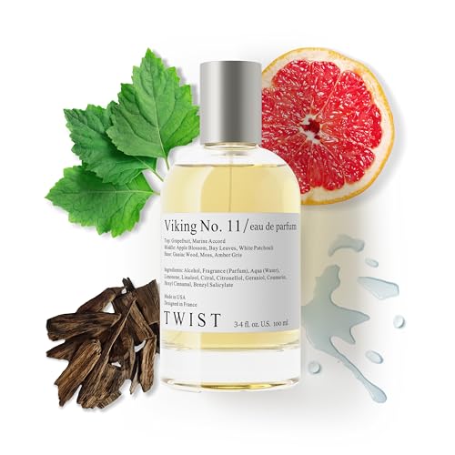Twist - Viking No. 11 - Eau De Parfum Inspired by P. R. Invictus, Long-Lasting Perfume For Men, Paraben Free, Vegan, Clean Ingredients, Fragrance Beauty & Personal Care HOUSE OF TWIST