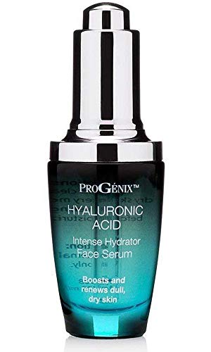 Progenix Hyaluronic Acid Face Serum Skin Care Booster. Intense Hydrating Serum With Hyaluronic Acid, Organic Aloe Vera, Vitamin E For Dry Skin & Fine Beauty & Personal Care Progenix