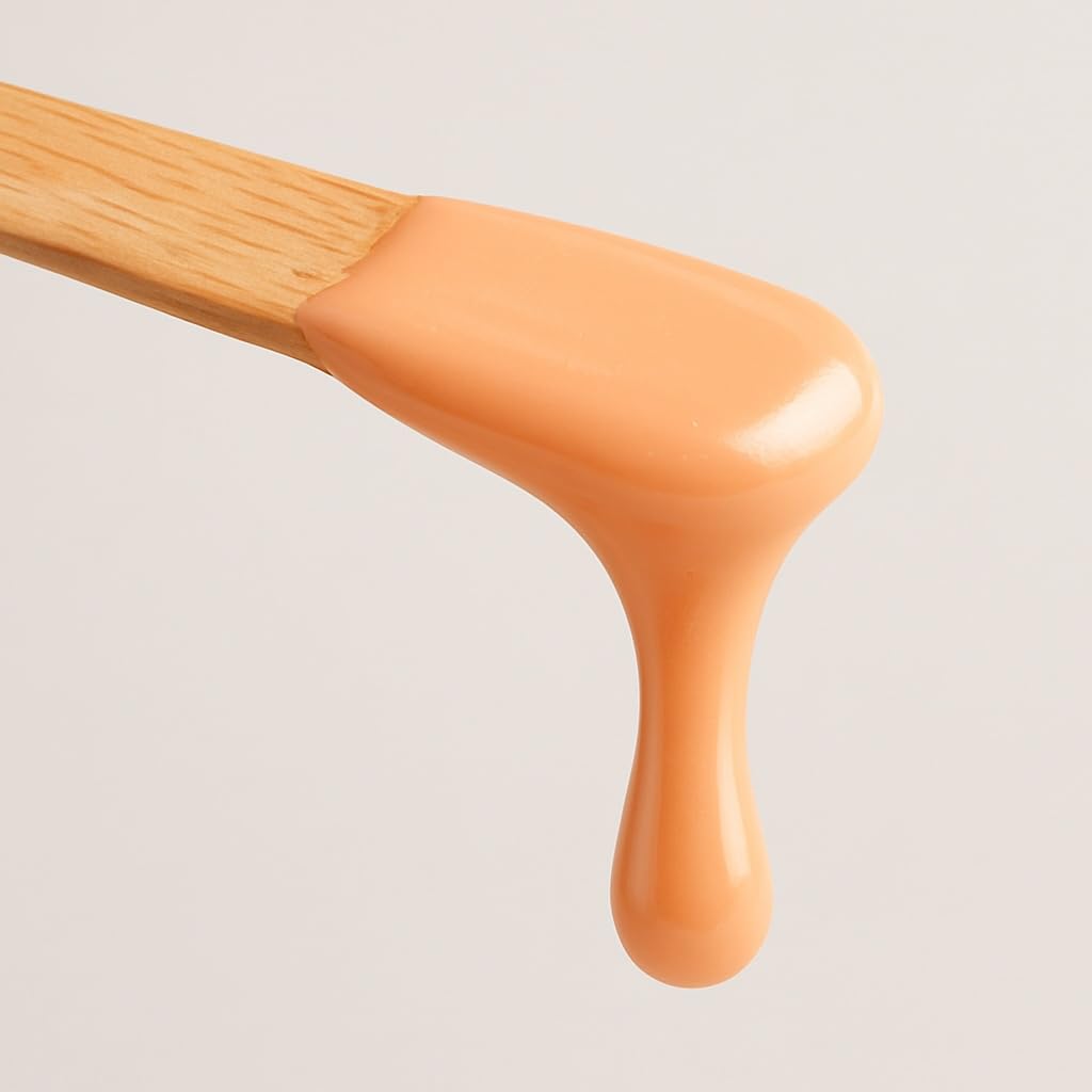 wakse Just Peachy Hard Wax Beans, For Face and Body Hair Removal, Peach Scented, 12.8oz Beauty and Personal Care wakse