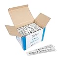 ForPro Professional Collection O-Files Foam Board, Double-Sided Manicure Nail File, 100/180 Grit, Individually-Wrapped, 6" L x .75" W, White Beauty & Personal Care ForPro Professional Collection