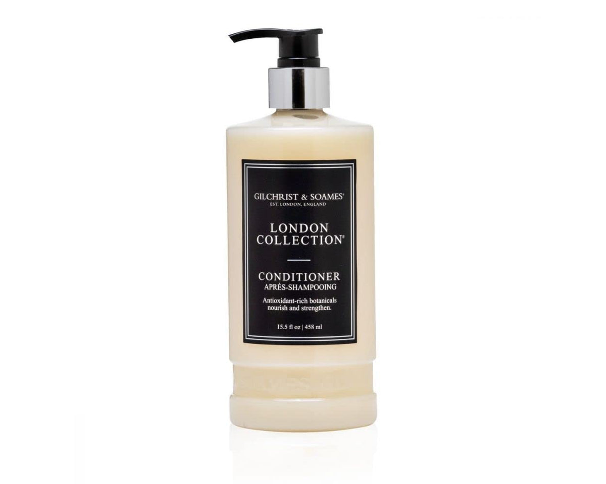 Gilchrist & Soames London Collection Conditioner - Pure Sulfate, Paraben, & Cruelty Free Formula for All Hair Types, Gentle Clarifying & Moisturizing