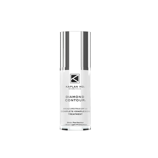 KAPLAN MD Diamond Contour Broad Spectrum SPF 30 - Complete Complexion Treatment, Hydrating Sheer Coverage, UVA/UVB & Blue Light Protection Beauty & Personal Care KAPLAN MD