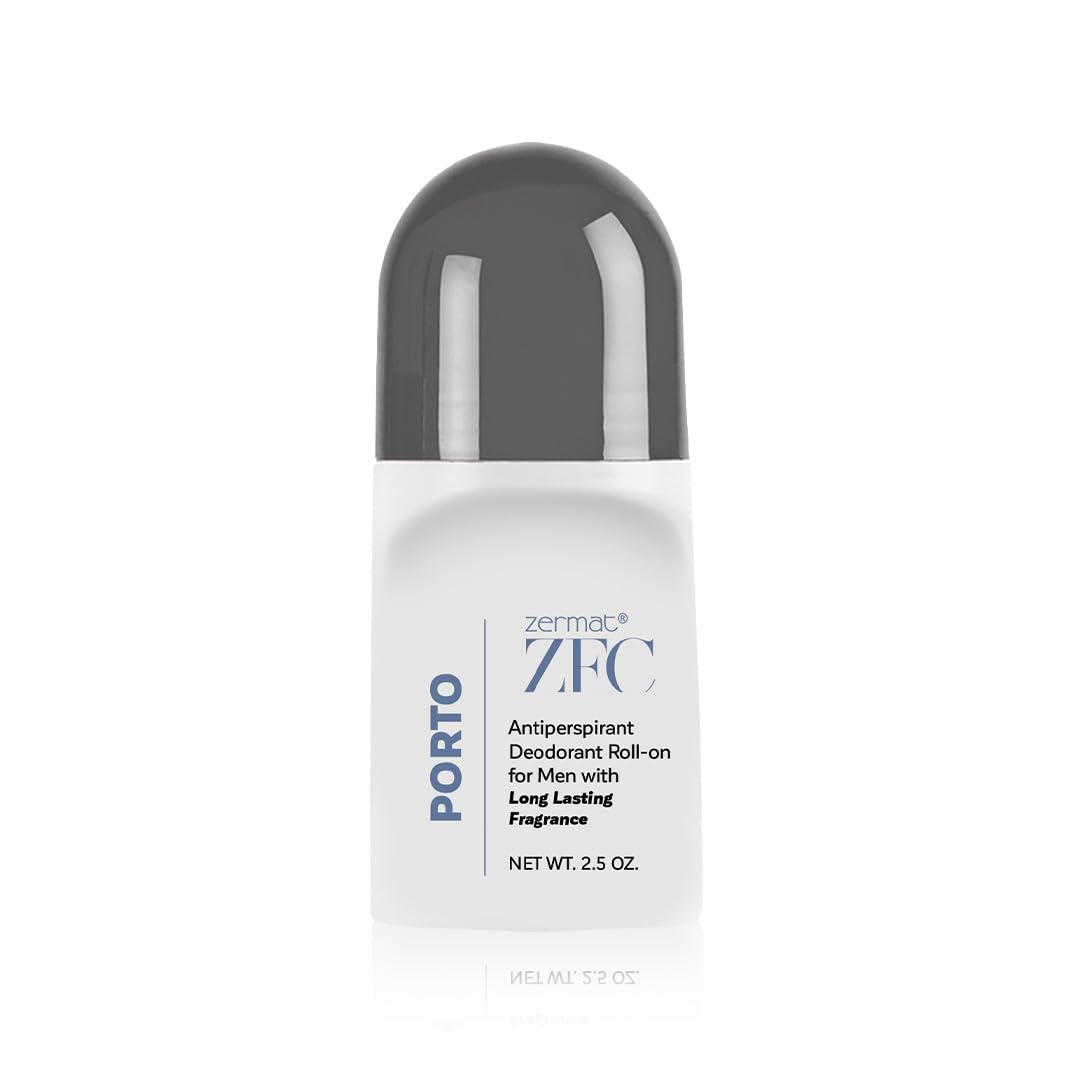 Zermat Zentimento Porto, Roll-On Deodorant, 24 h Antiperspirant, 2.5 Oz. Beauty and Personal Care Zermat