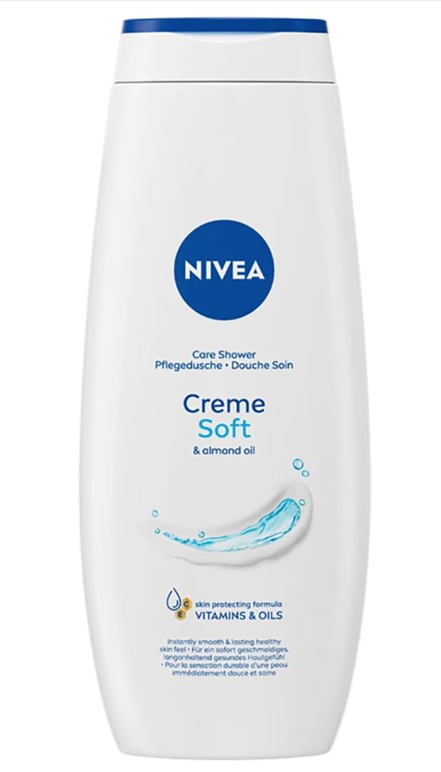 NIVEA Crème Soft Moisturizing Body Wash - Fresh Scent for Dry Skin - 16.9 fl. oz. Bottle Beauty & Personal Care NIVEA