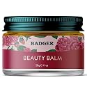 Badger Rose Beauty Balm, 100% Organic Nourishing Treatment For Face, Neck & Hands w/Pure Rose Essential Oil, Intensive Long Lasting Face Moisturizer Beauty & Personal Care Badger