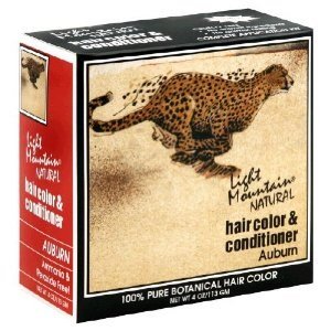 Light Mountain Hair Color/Conditioner - Organic - Auburn - 4 oz Beauty & Personal Care LIGHT MOUNTAIN