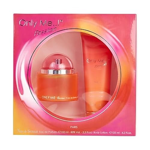 Only Me! Passion for Women Gift Set - 3.3 oz EDP Spray + 4.2 oz Body Lotion Beauty & Personal Care Yves De Sistelle