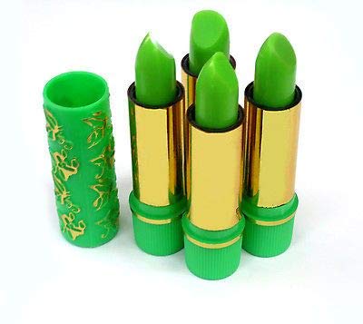 4pcs Real Original Hare Magic Moroccan Lipsticks change green to pink Beauty & Personal Care hare