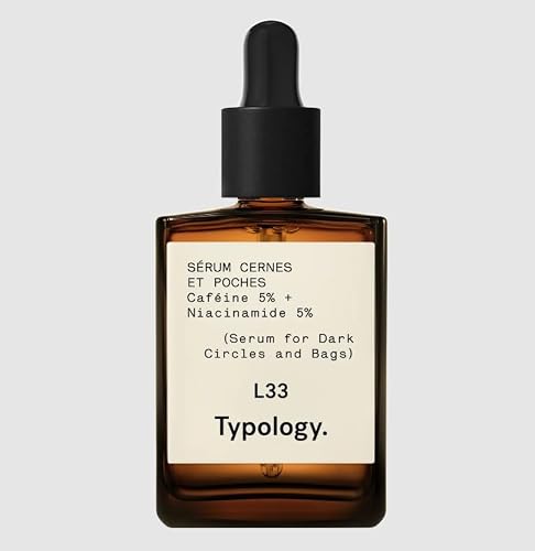 Typology L33 Eye Serum with 5% Caffeine 1 FL. Oz & Complimentary Sheet Masque Beauty & Personal Care Typology